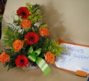 Bouquet rond fleuriste 13011